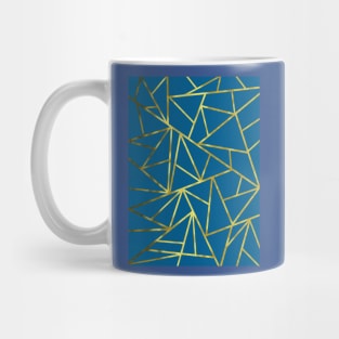 The Geometric Blues Mug